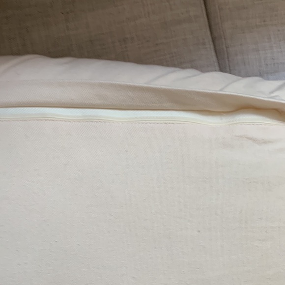 Creative Co-op Cream Cotton Kilim Lumber 29 X 15” - Picture 9 of 9